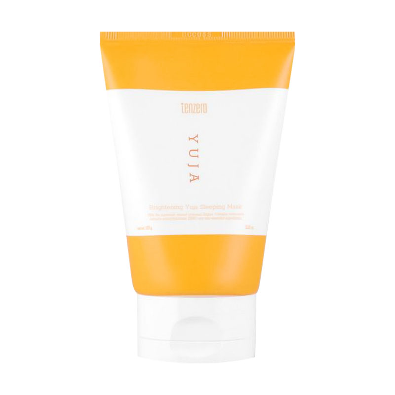 Нічна освітлювальна маска для обличчя Tenzero Brightening Yuja Sleeping Mask, 100 г